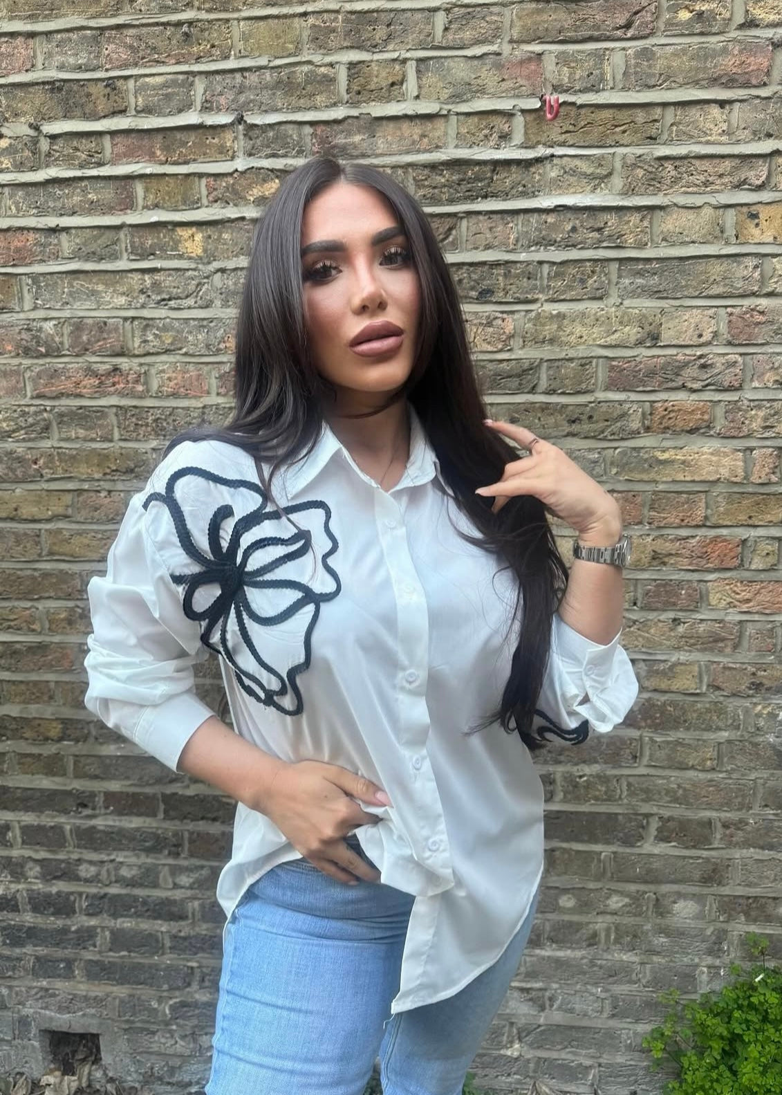 ‘Hayleigh’ Detailed Shirt
