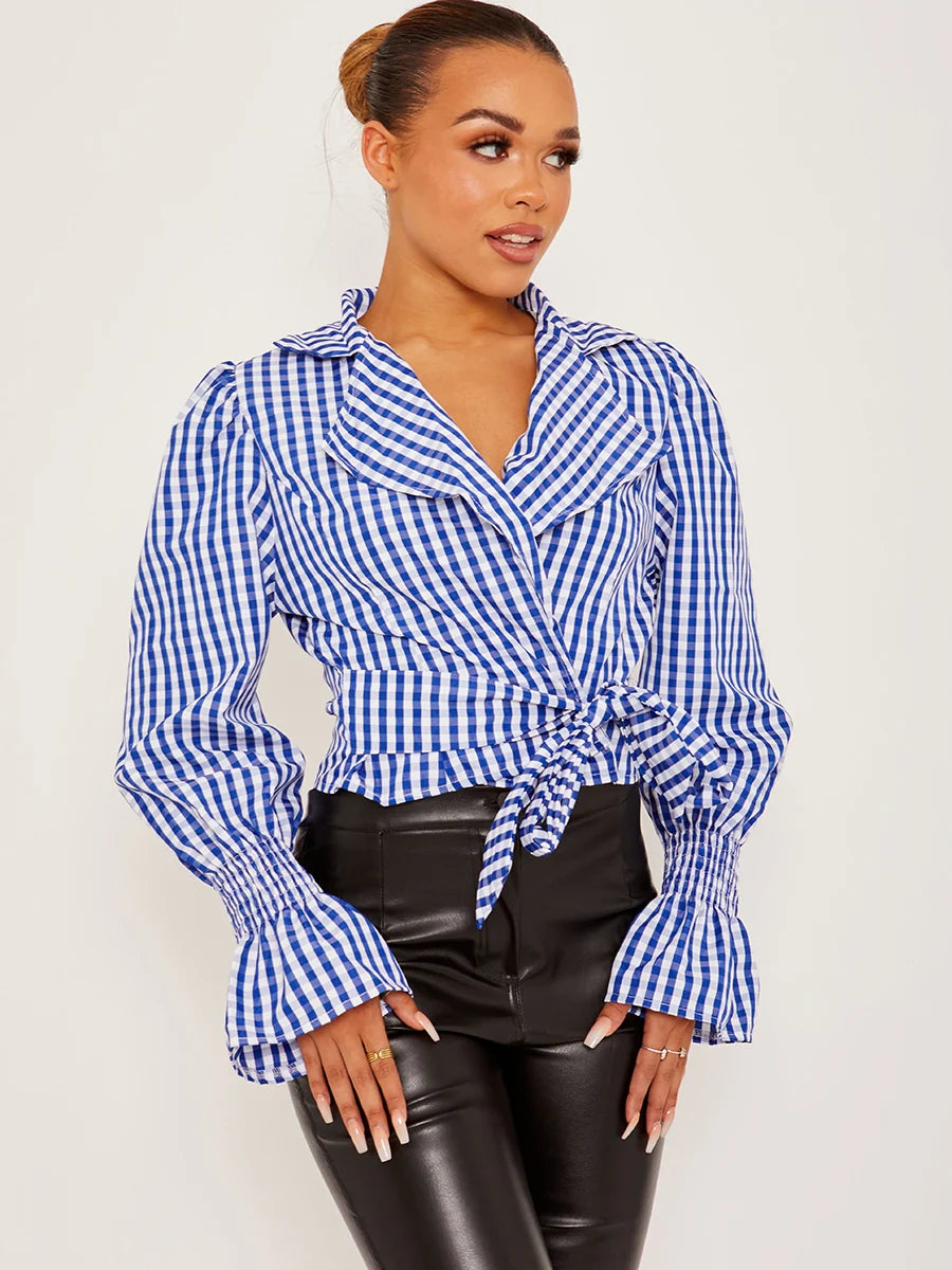 ‘Tina’ Wrap Around Shirt