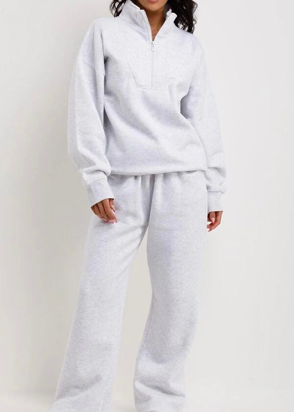 ‘Kyra’ Grey Sweater & Jogger Set