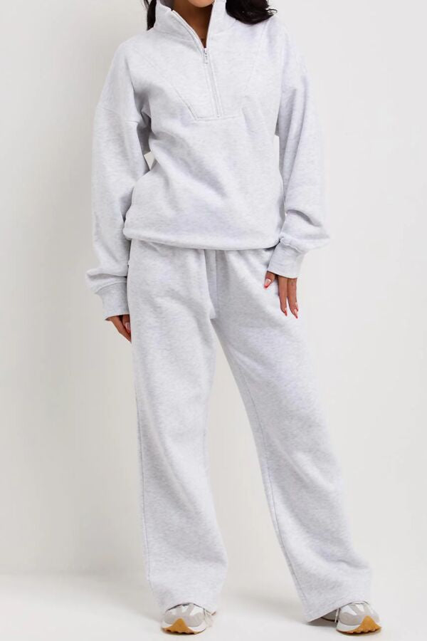 ‘Kyra’ Grey Sweater & Jogger Set