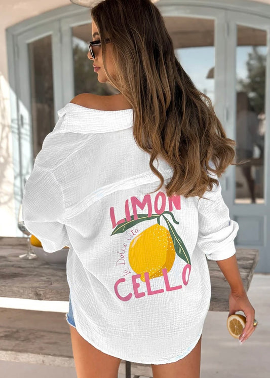 Limon Cello Linen Shirt