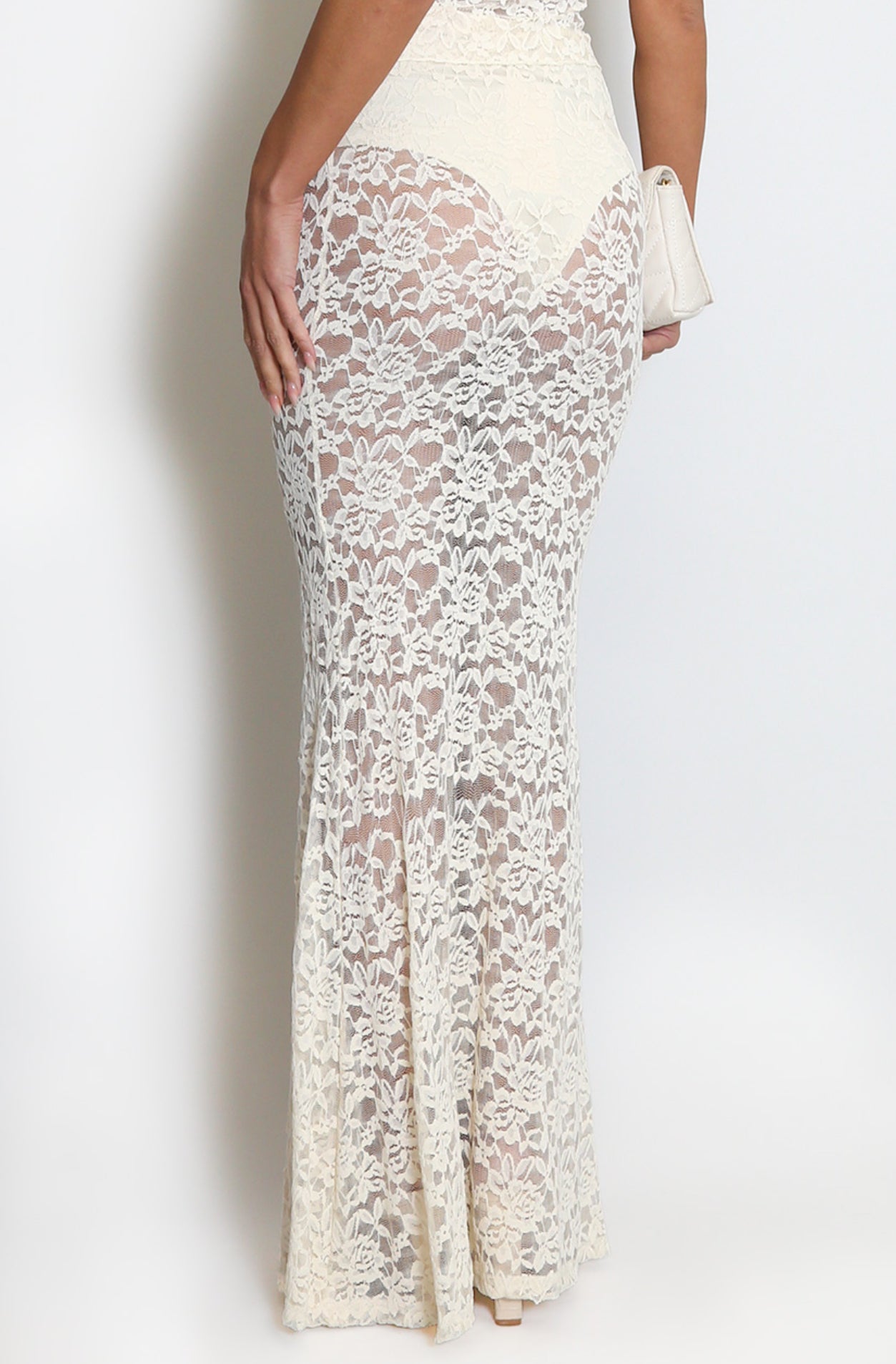 ‘Chloe’ Skirt in Cream
