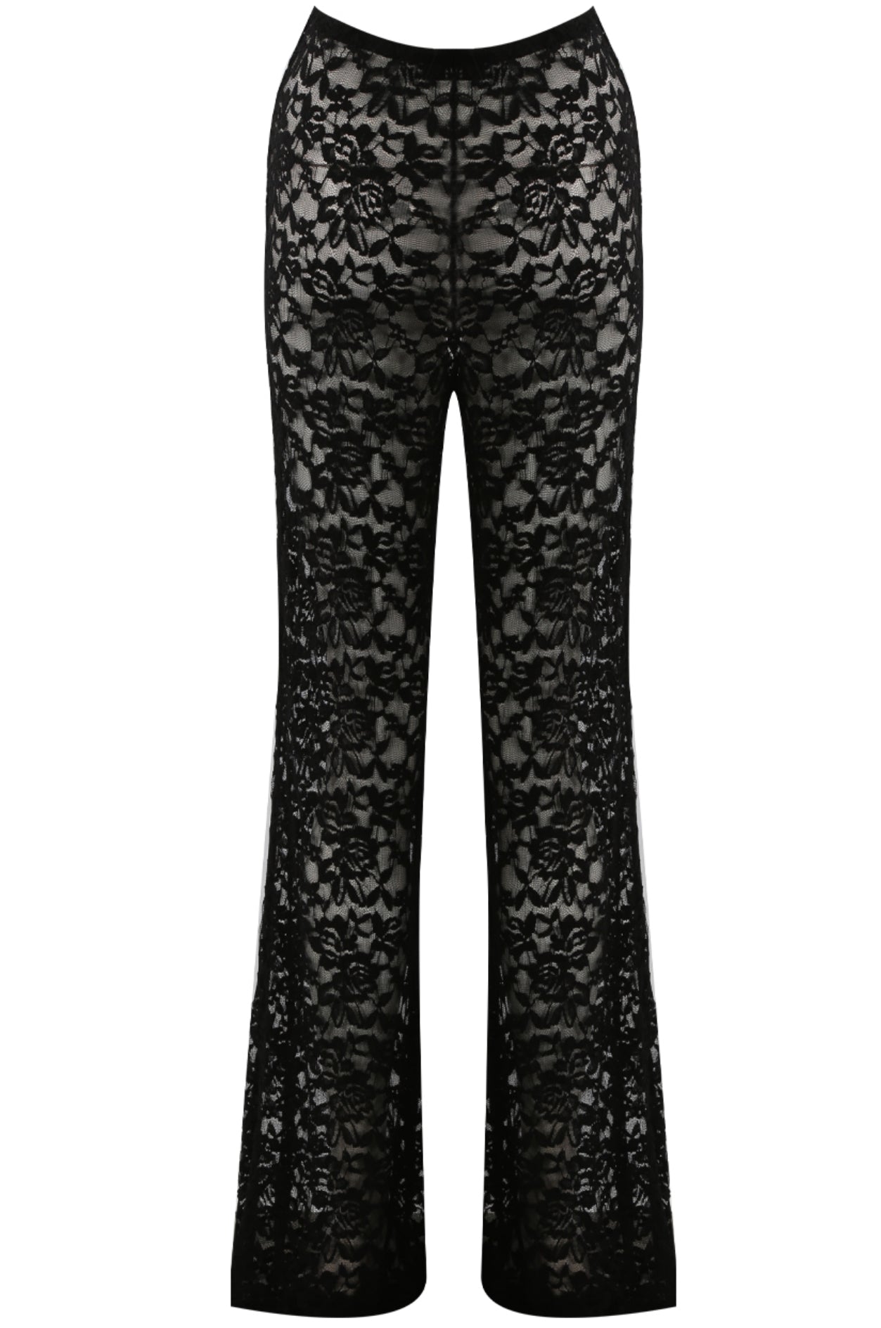 ‘Viccy’ Lace Flared Trousers