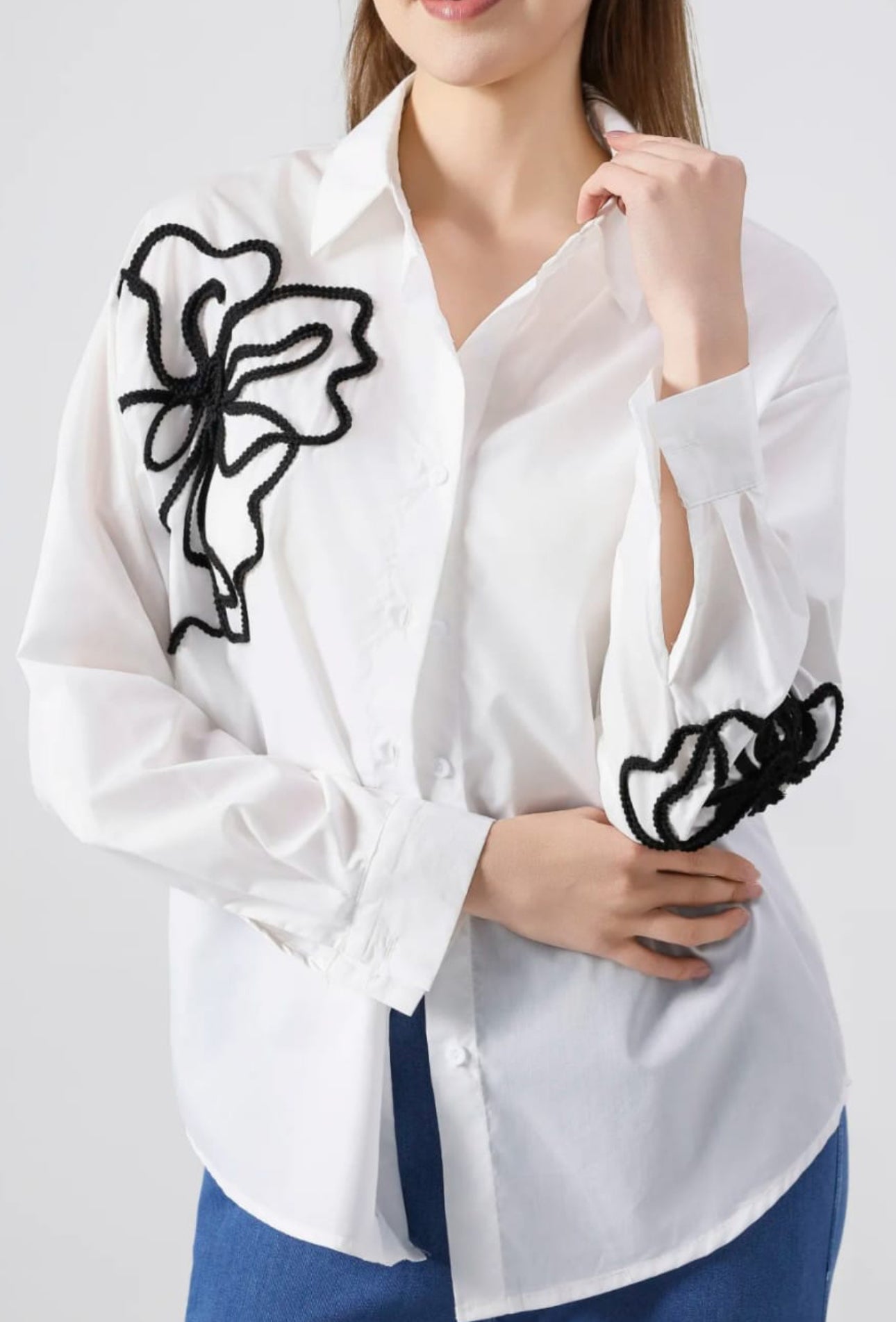 ‘Hayleigh’ Detailed Shirt