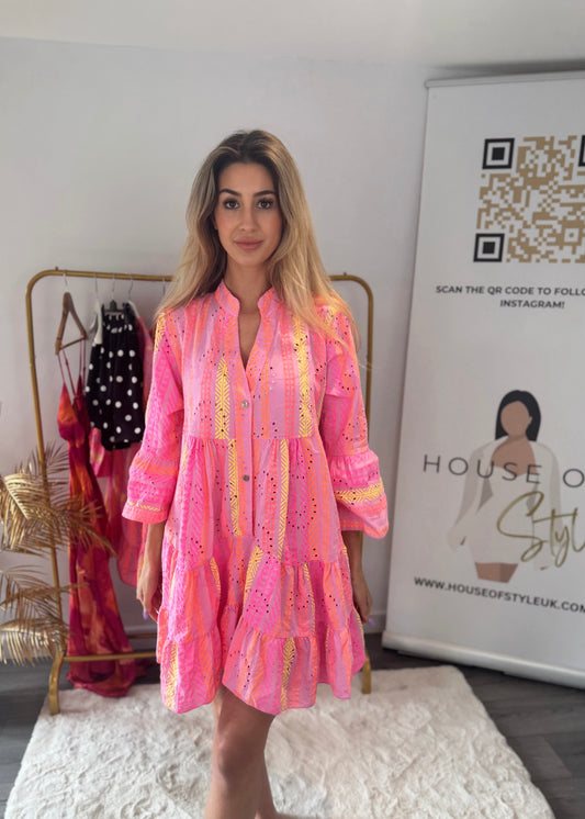 ‘Selina’ Broderie Anglaise Dress