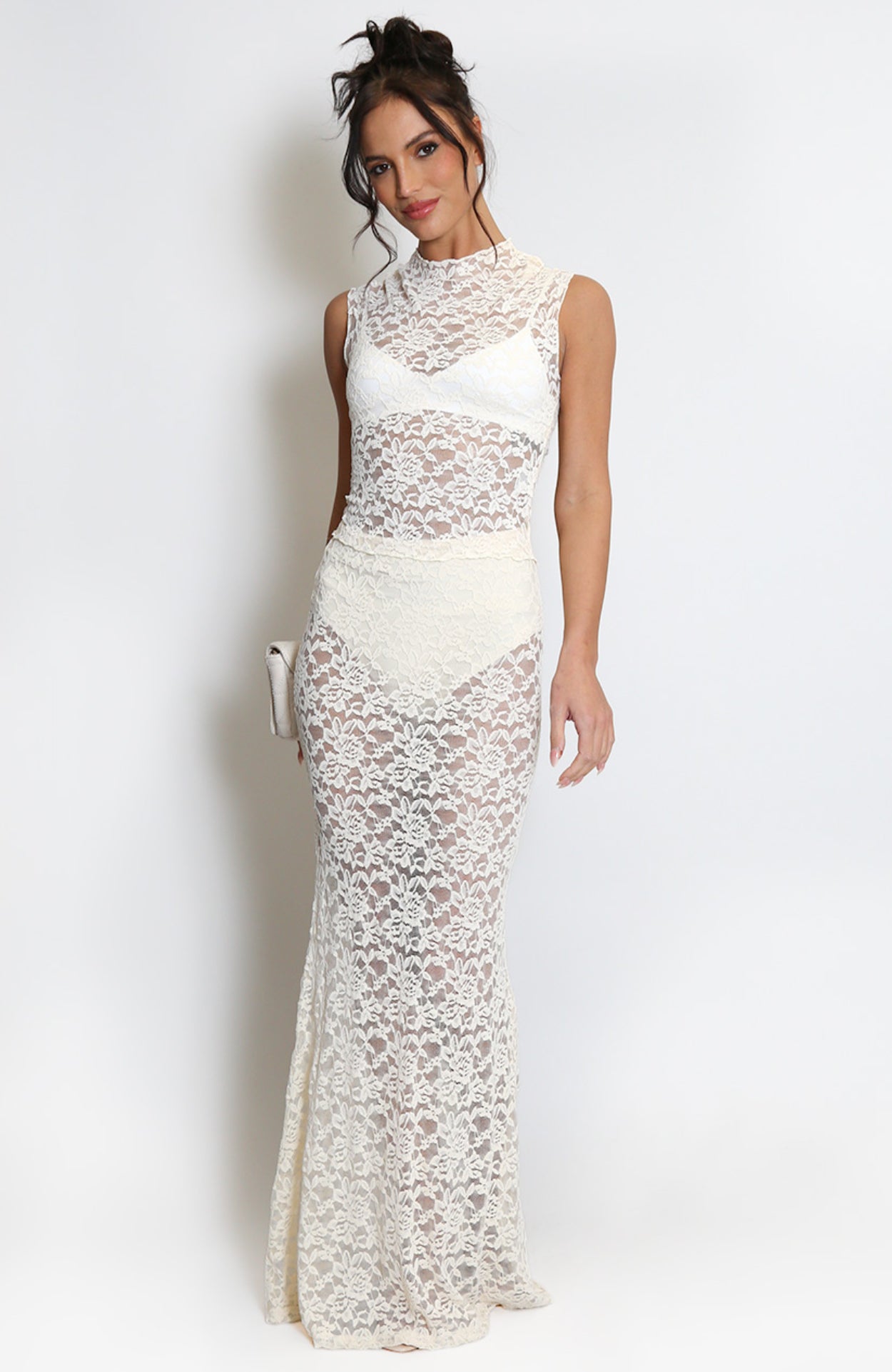 ‘Chloe’ Skirt in Cream