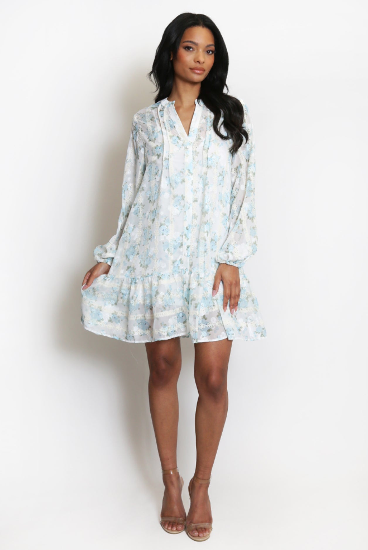 ‘Maisie’ Floral Smock Dress