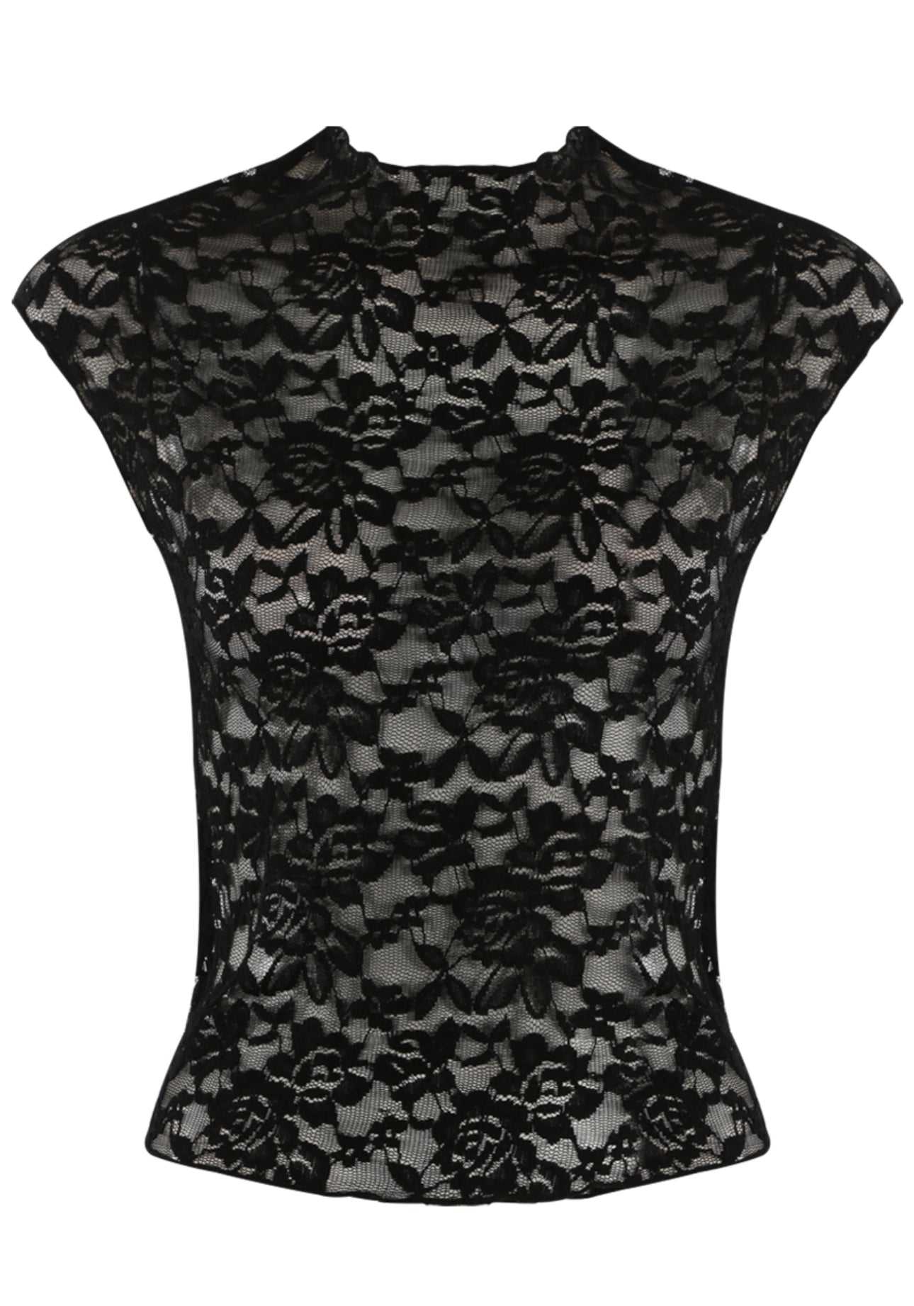 ‘Millie’ Lace Top in Black