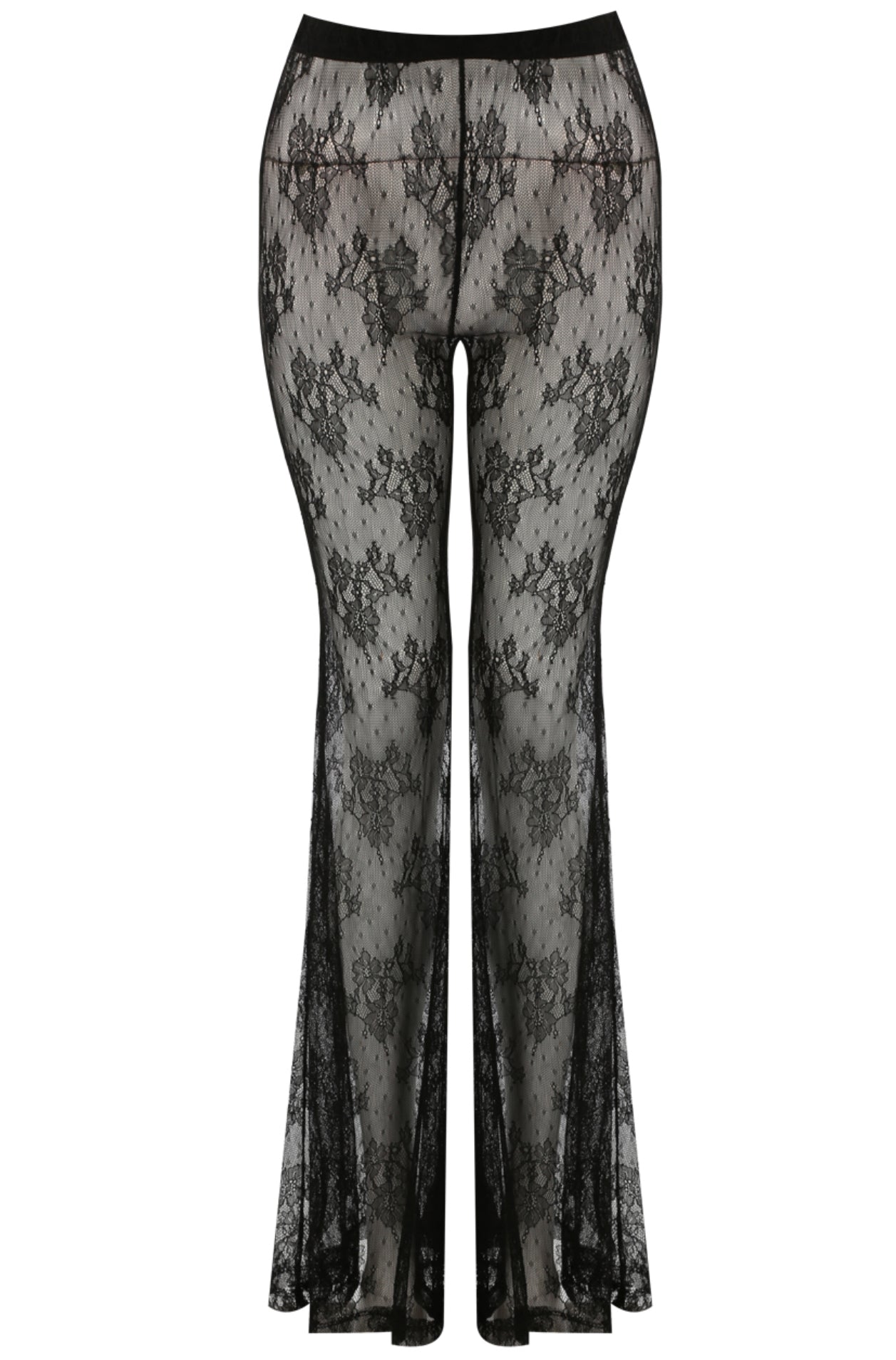 ‘Kiara’ Lace Flared Trousers