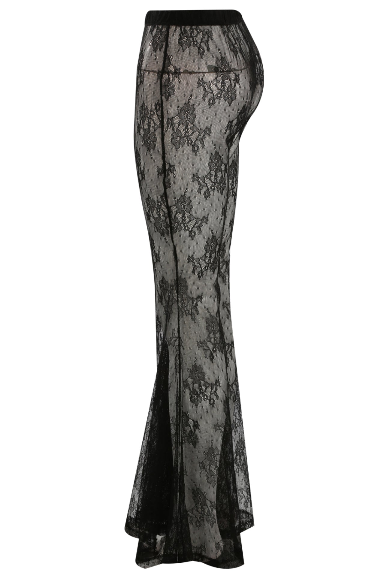 ‘Kiara’ Lace Flared Trousers
