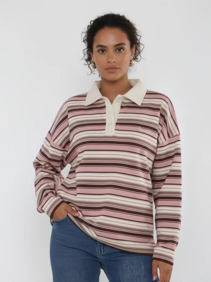 LAST ONES! Rugby Style Top - 2 Colourways