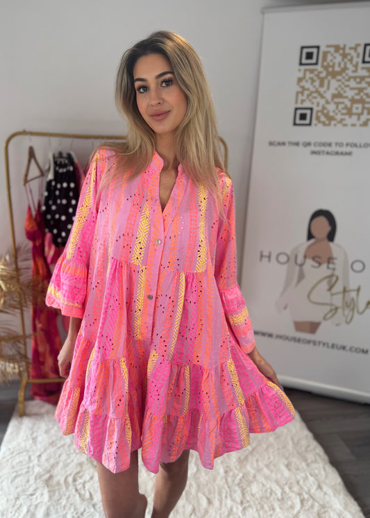 ‘Selina’ Broderie Anglaise Dress