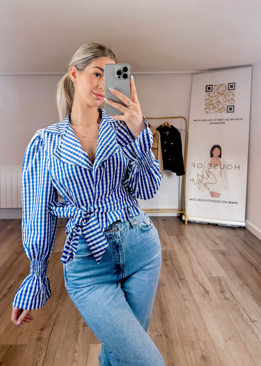 ‘Tina’ Wrap Around Shirt