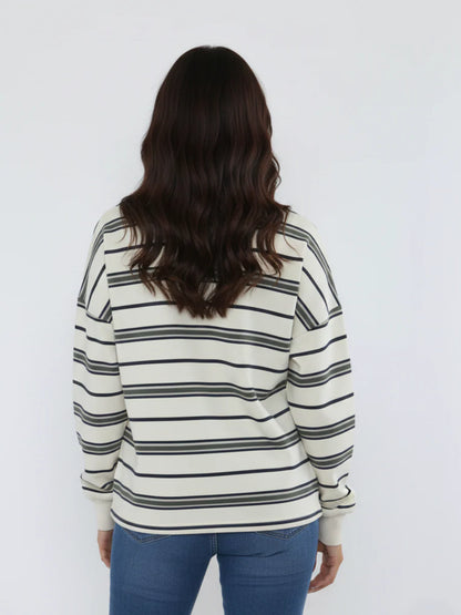 LAST ONES! Rugby Style Top - 2 Colourways