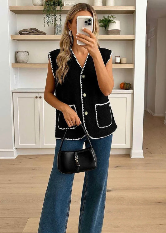 ‘Dottie’ Sleeveless Gilet