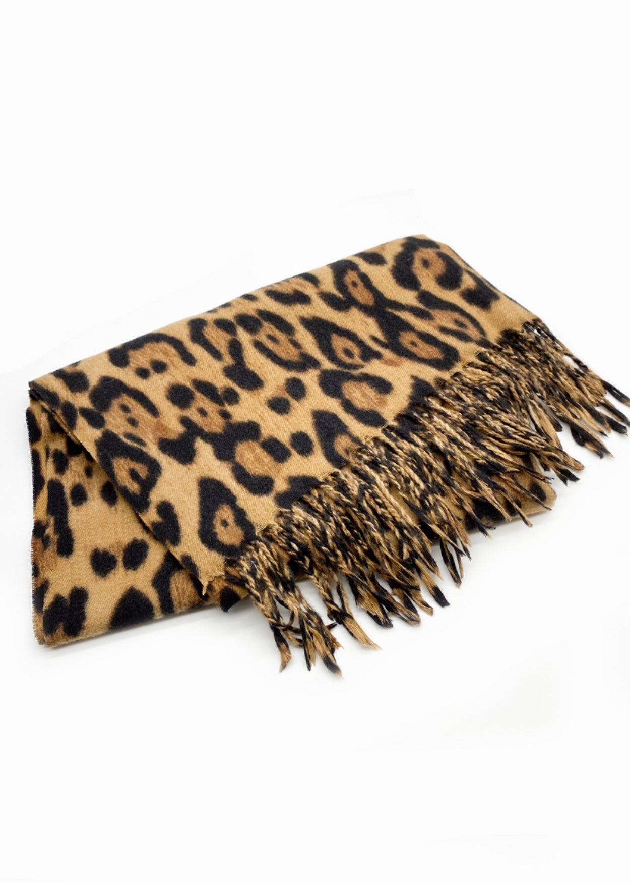 ‘Mina’ Leopard Print Scarf