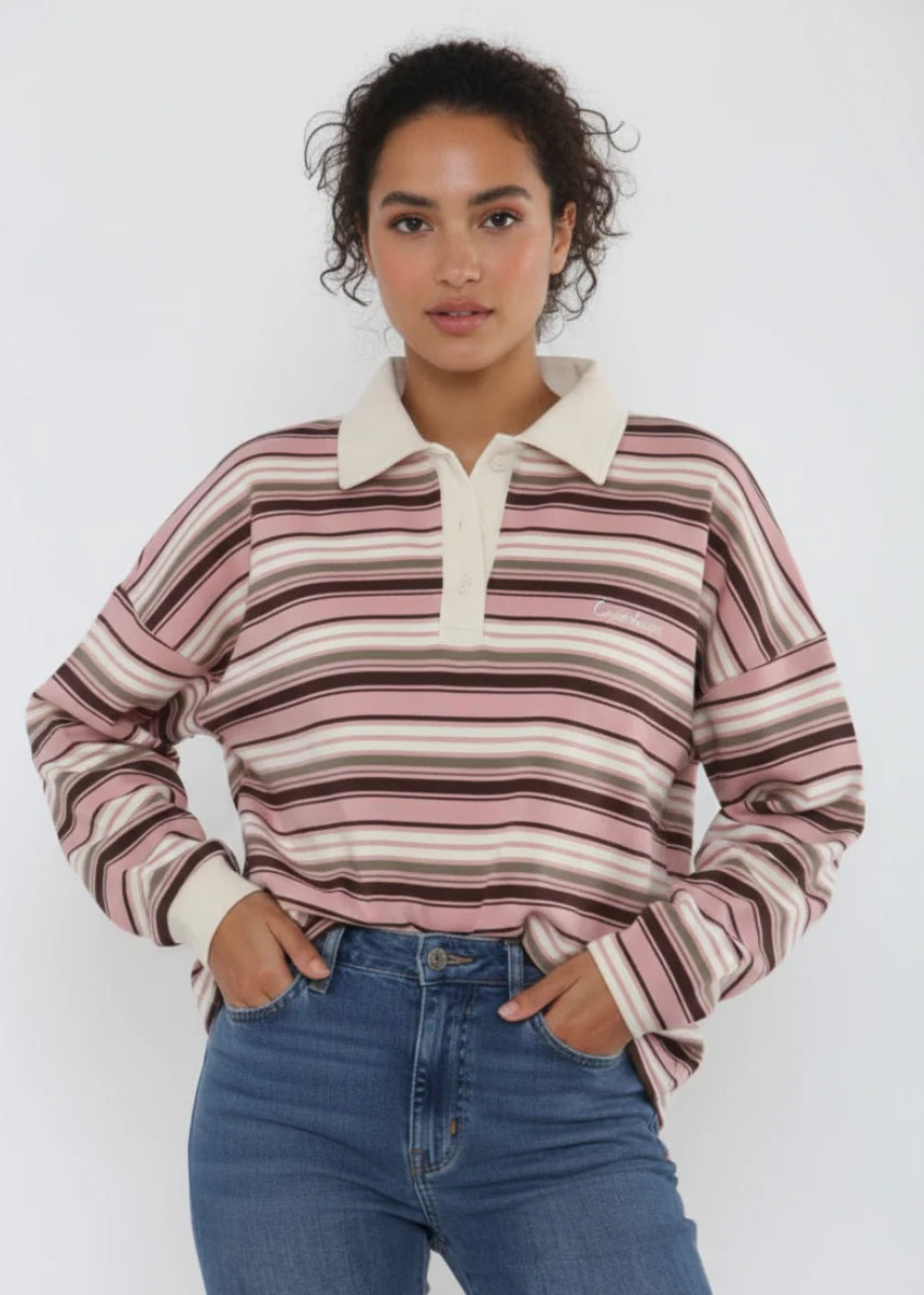 LAST ONES! Rugby Style Top - 2 Colourways