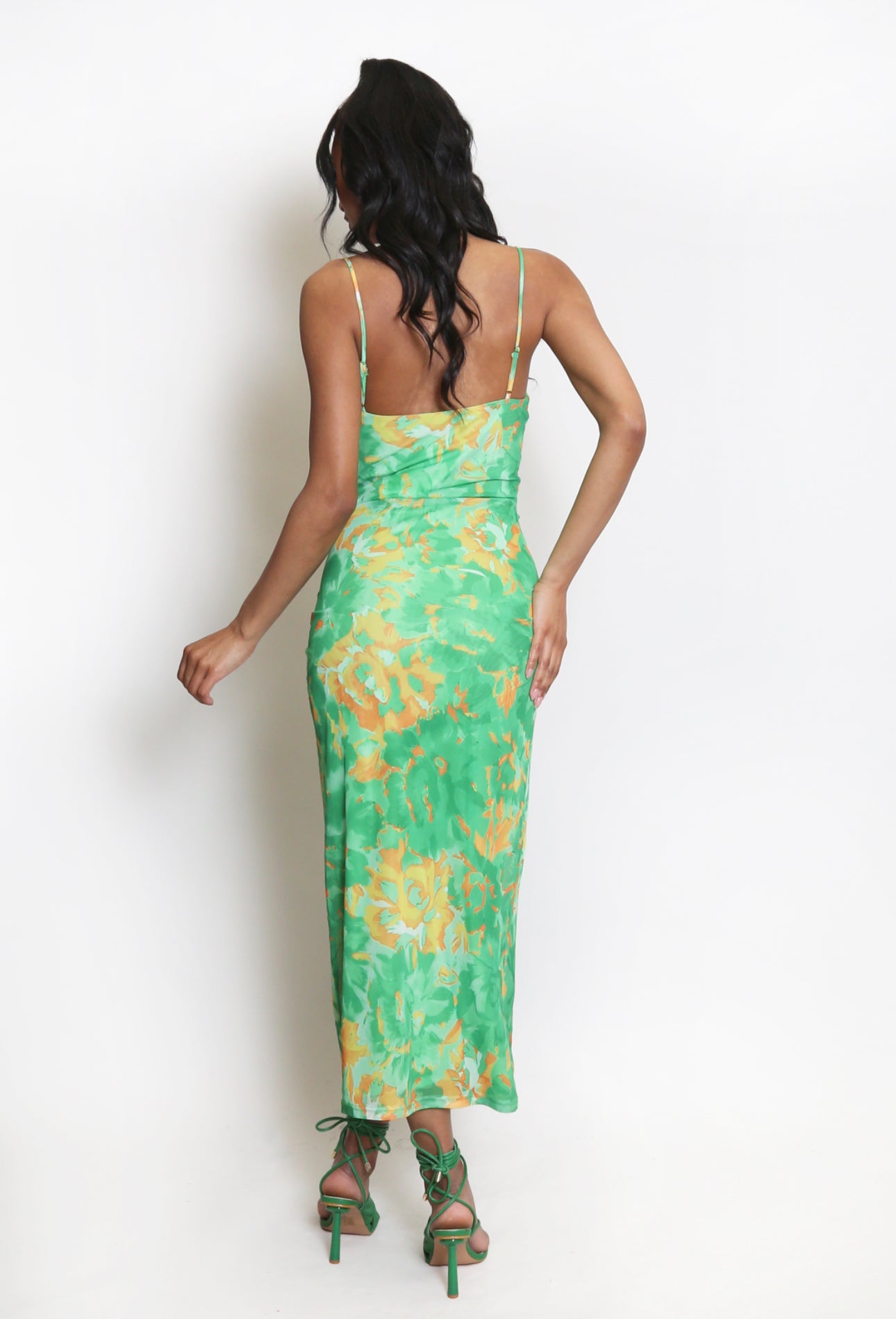 ‘Lucia’ Tie Dye Midi Dress