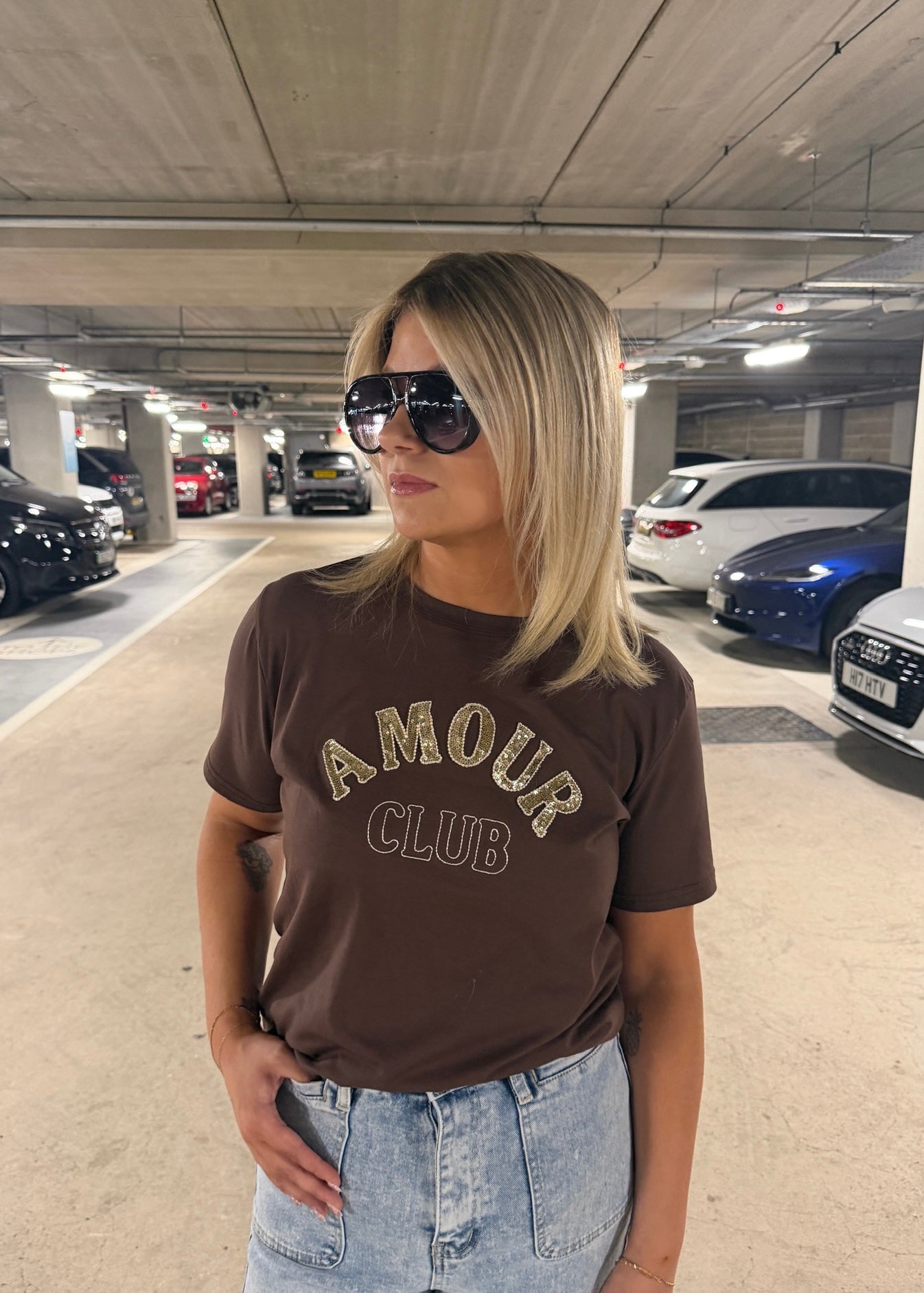 Amour Club Chocolate Brown T-Shirt 🤎