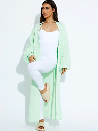 ‘Myla’ Mint Longlength Cardigan