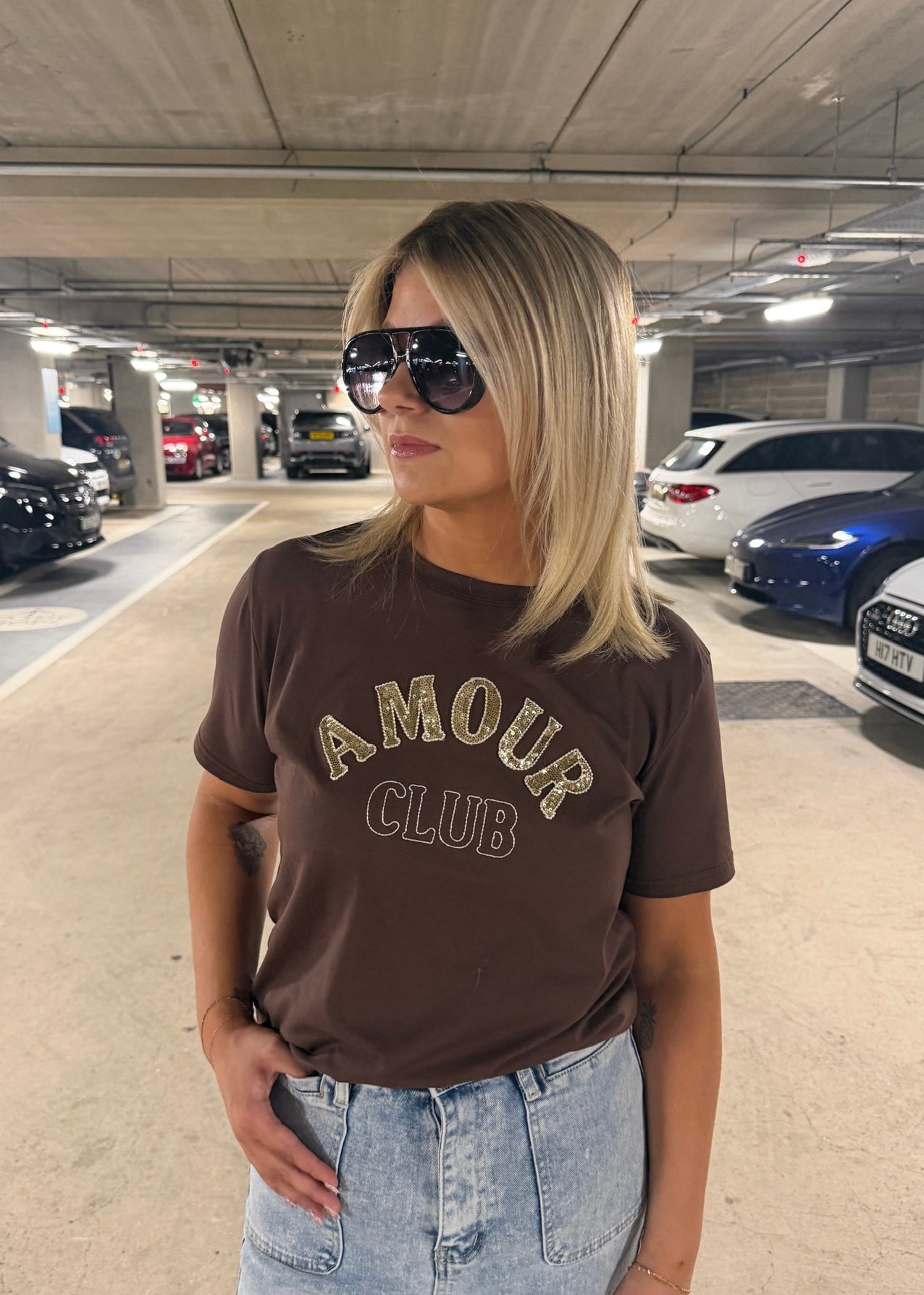 Amour Club Chocolate Brown T-Shirt 🤎