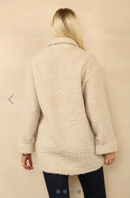 *LAST ONE* ‘Blair’ Teddy Fleece Shacket