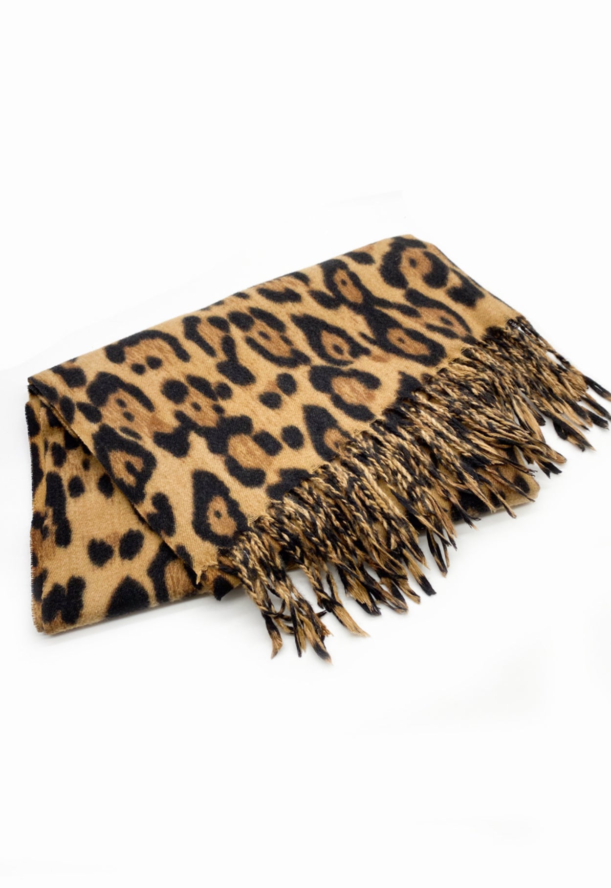 ‘Mina’ Leopard Print Scarf