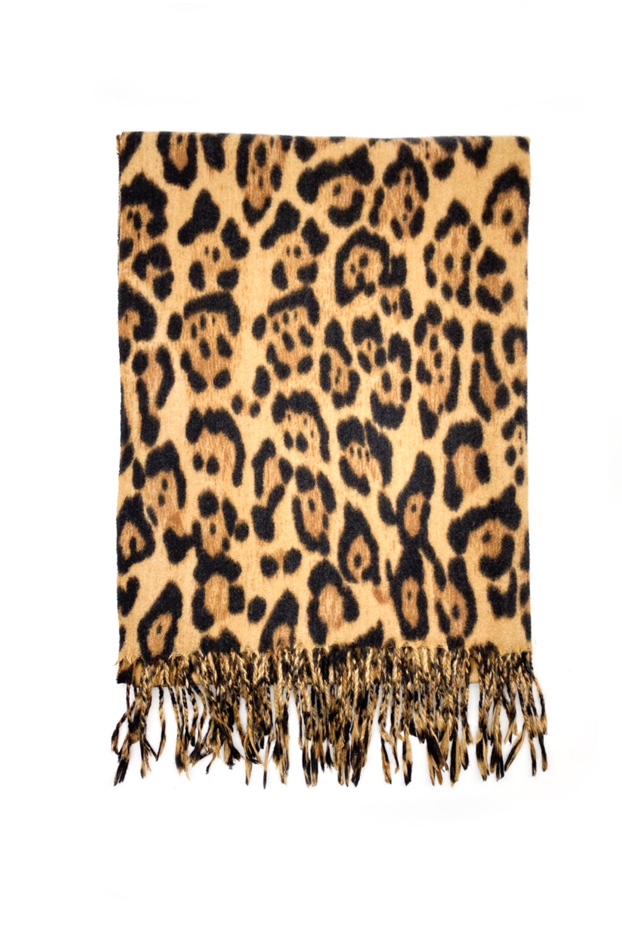 ‘Mina’ Leopard Print Scarf