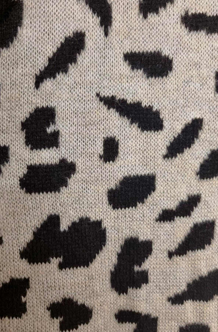 ‘Noelle’ Leopard Tie-up Cardigan