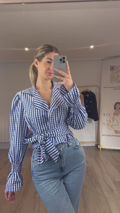 ‘Tina’ Wrap Around Shirt